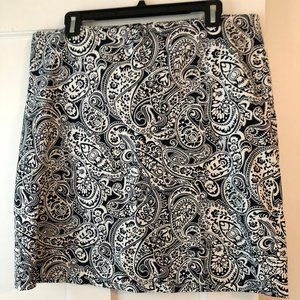 STRETCHY COTTON SKIRT
